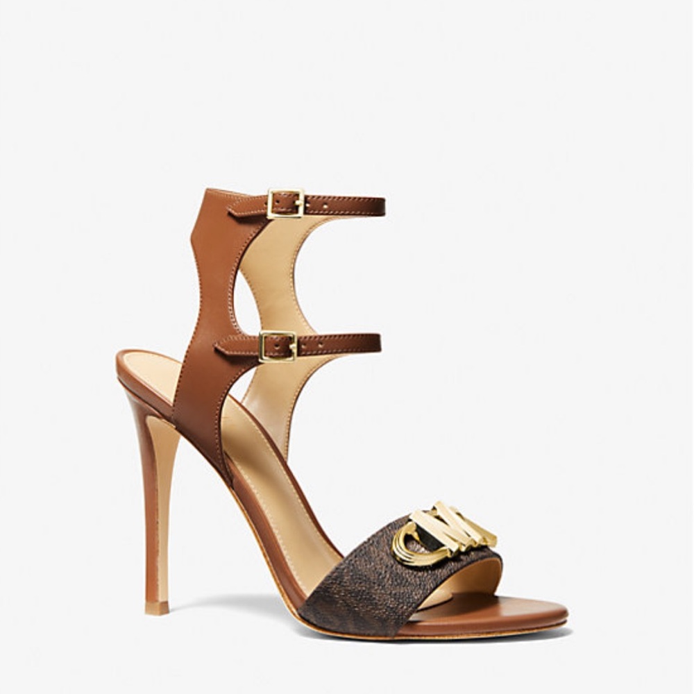 Michael Kors Parker Logo and Leather Sandal ✨brand new✨No box